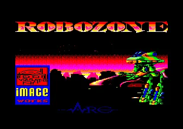 Robozone (UK) (1991) (Trainer) screen shot title